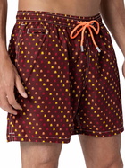 MC2 Saint Barth Man Lightweight Fabric Swim-shorts Lighting Micro Fantasy With Roma Print | As Roma Special Edition