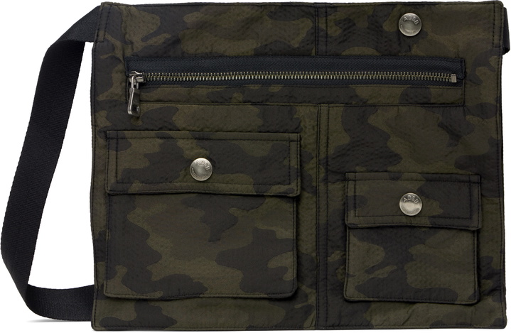 Photo: Andersson Bell Khaki 3Way Camouflage Pocket Messenger Bag