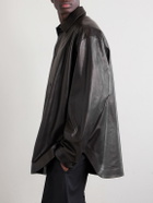 Fear of God - Leather Jacket - Brown