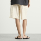 Studio Nicholson Women's Demba Elasticated Shorts in Antique White