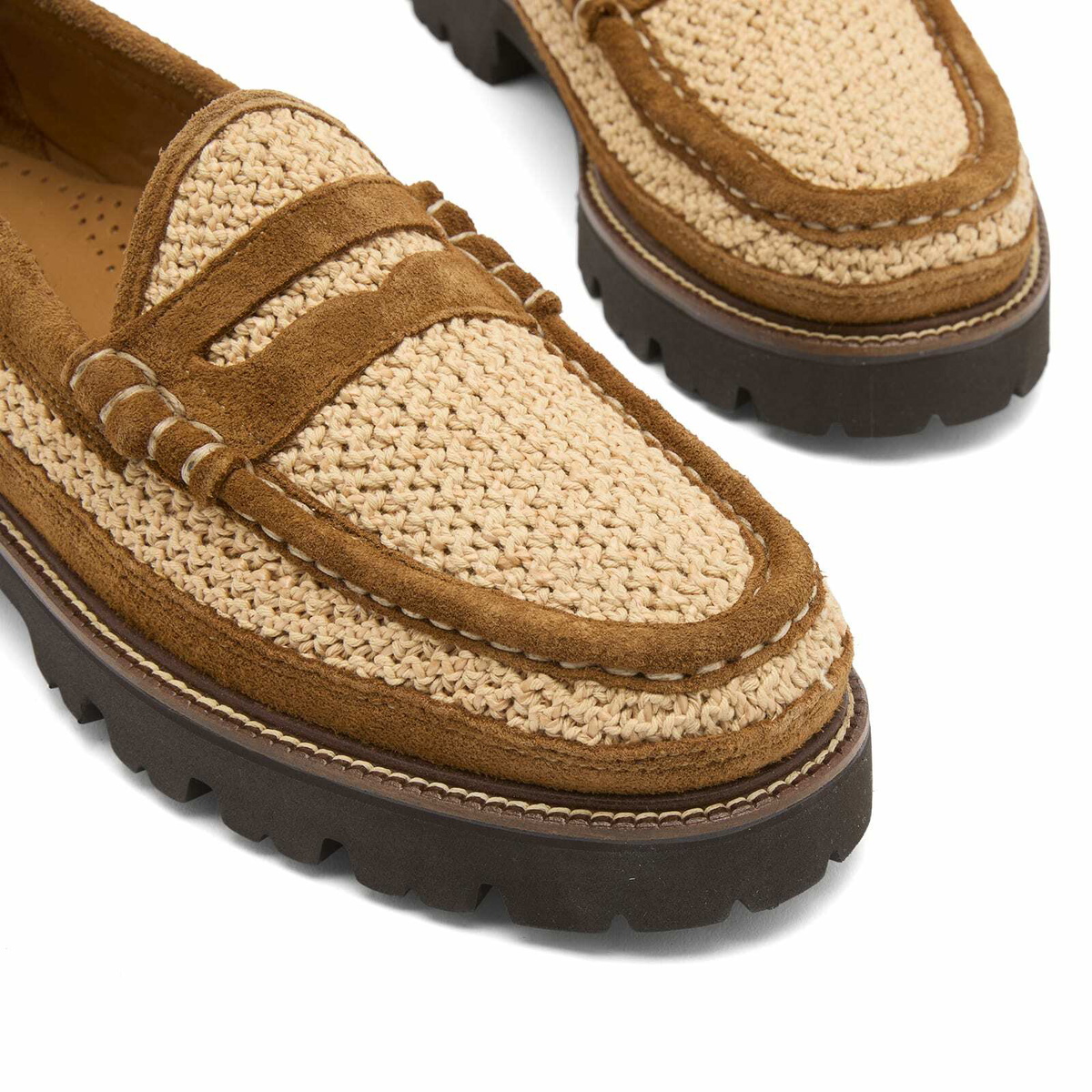 Corridor Men's x G.H Bass Larson Weejun Loafer in Brown Corridor