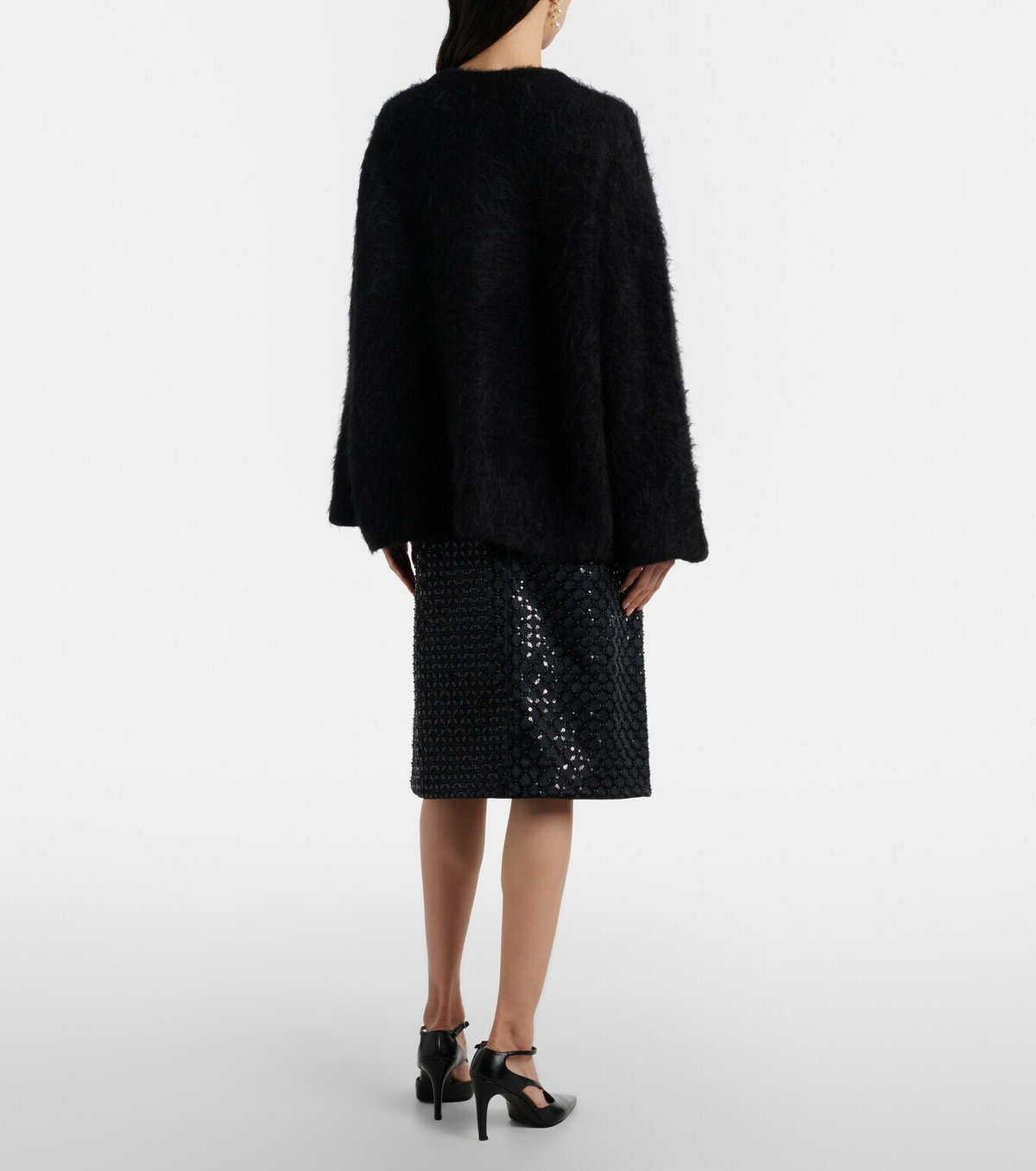 Dorothee Schumacher Sparkling Statement sequined midi skirt