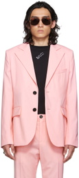 LU'U DAN Pink 70's Blazer