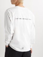 Neighborhood - Logo-Print Cotton-Jersey T-Shirt - White