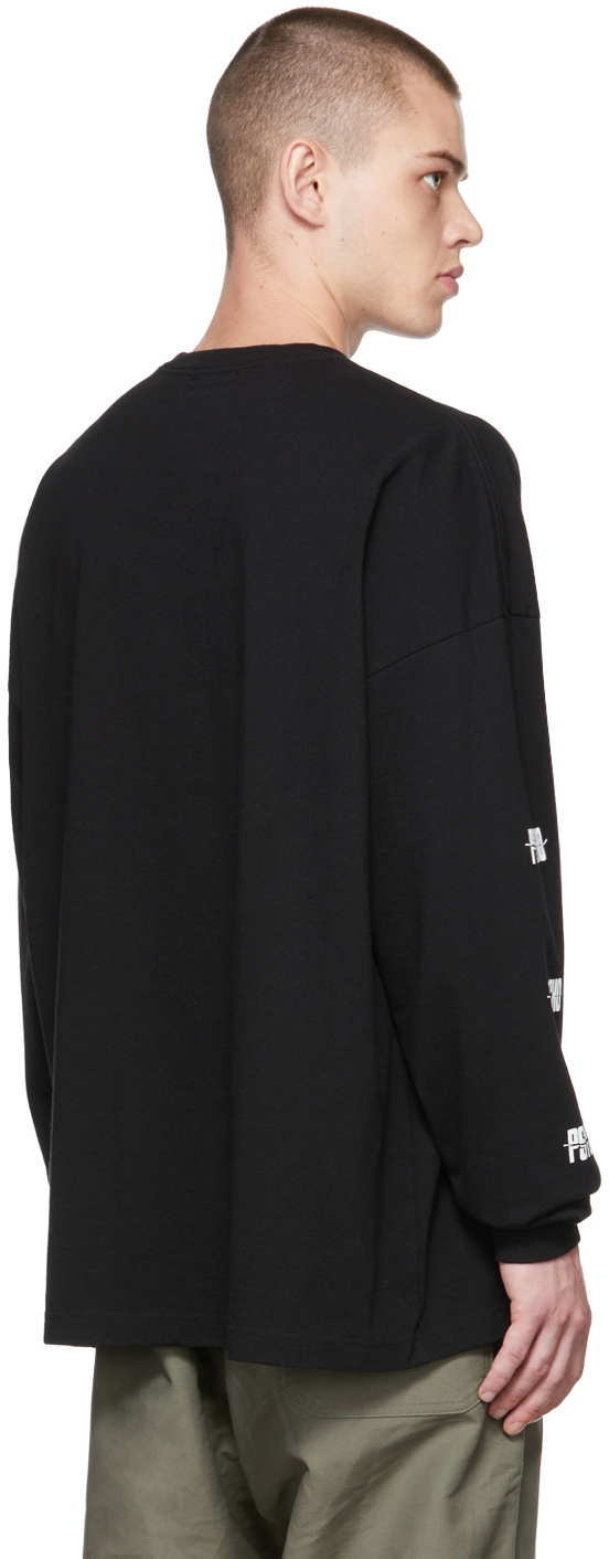 Undercover Black Graphic Long Sleeve T-Shirt