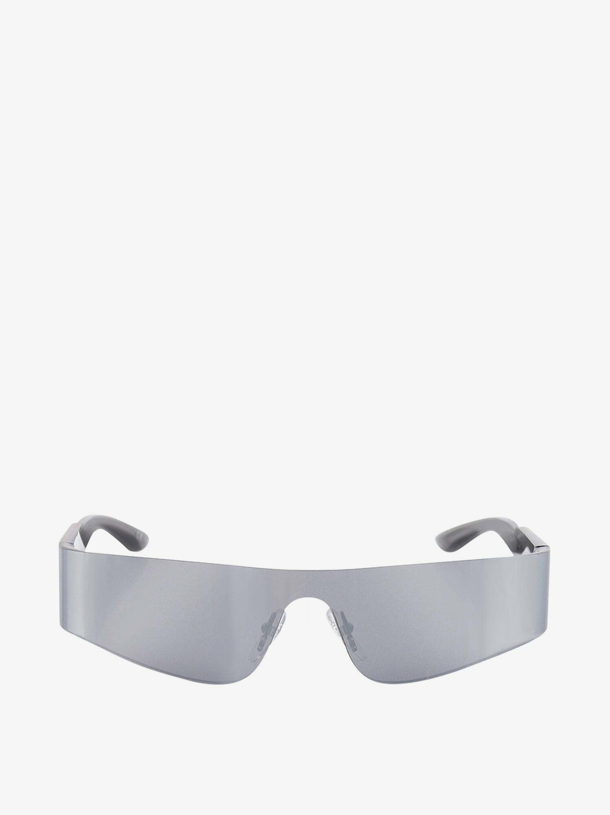 サングラス BALENCIAGA SUN GLASS (570521T0022 1402) Balenciaga Mono Rectangle Silver Womens Balenciaga