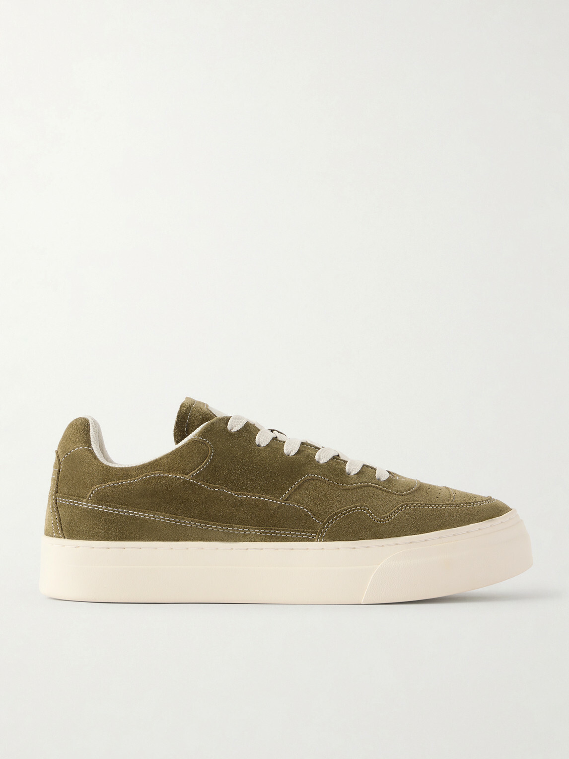 Omni - Pearl Suede Sneakers - Green