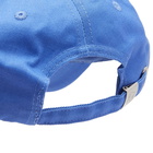 Billionaire Boys Club Men's Serif Logo Curved Visor Cap in Blue