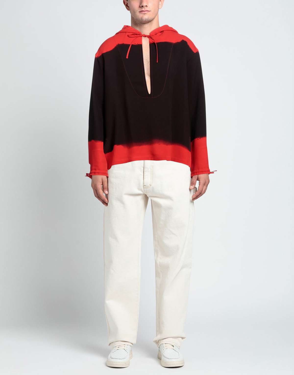 Ferragamo Mens Sweatshirt in Red