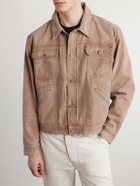 RRL - Cotton-Canvas Trucker Jacket - Red