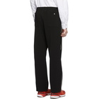 Needles Black Cowboy Piping Trousers