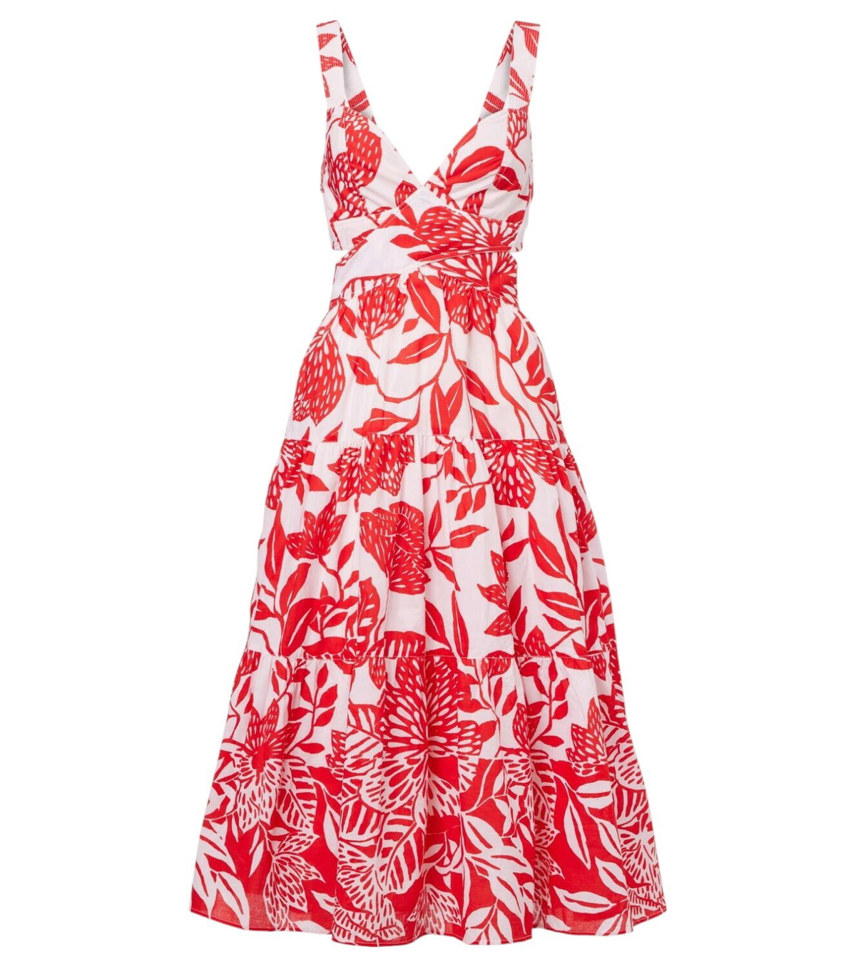 Poupette St Barth Lucia printed midi dress Poupette St Barth