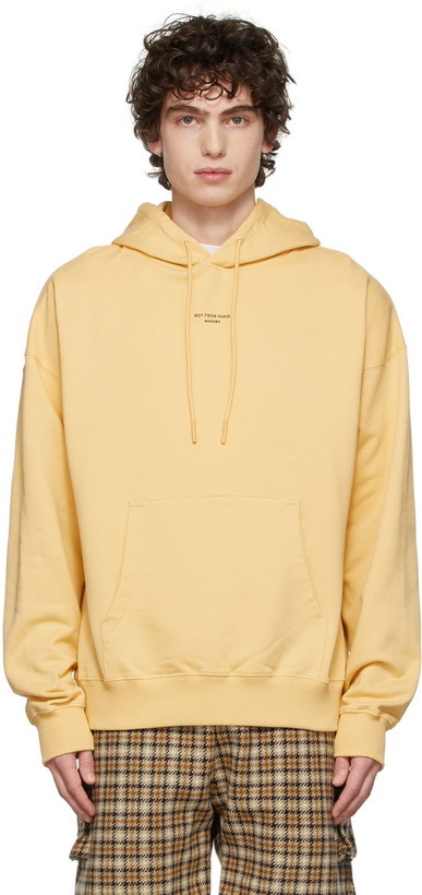 Photo: Drôle De Monsieur Yellow NFPM Hoodie