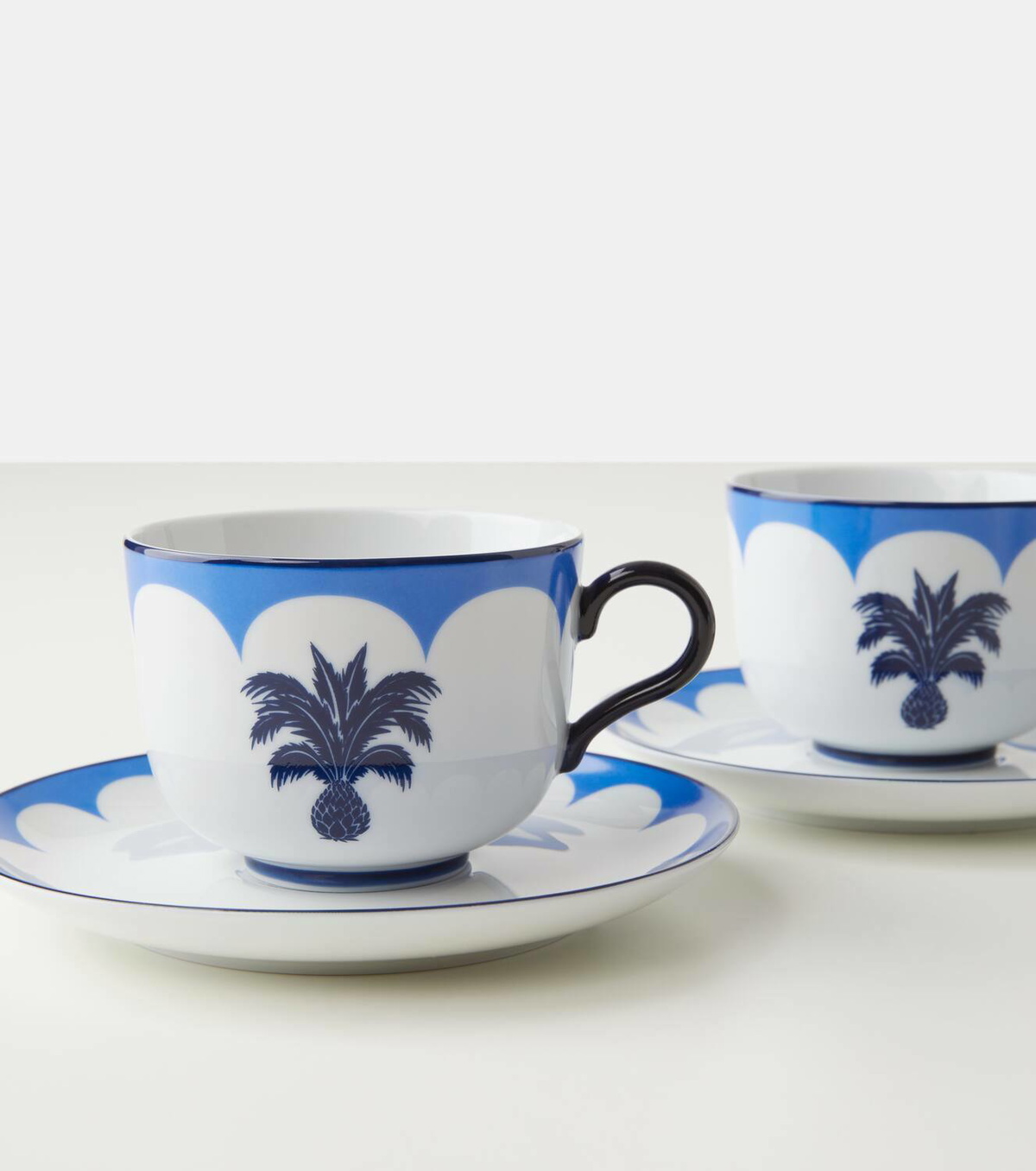 Aquazzura Casa Jaipur set of 2 teacups and saucers