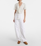 Dorothee Schumacher Denim Attraction wide-leg jeans
