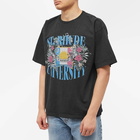 Rhude Men's St. University T-Shirt in Vtg Black