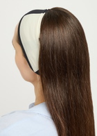 Toteme Logo-monogrammed Jersey Headband - Black And White - One Size