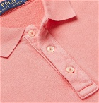 Polo Ralph Lauren - Slim-Fit Loopback Cotton-Jersey Polo Shirt - Antique rose