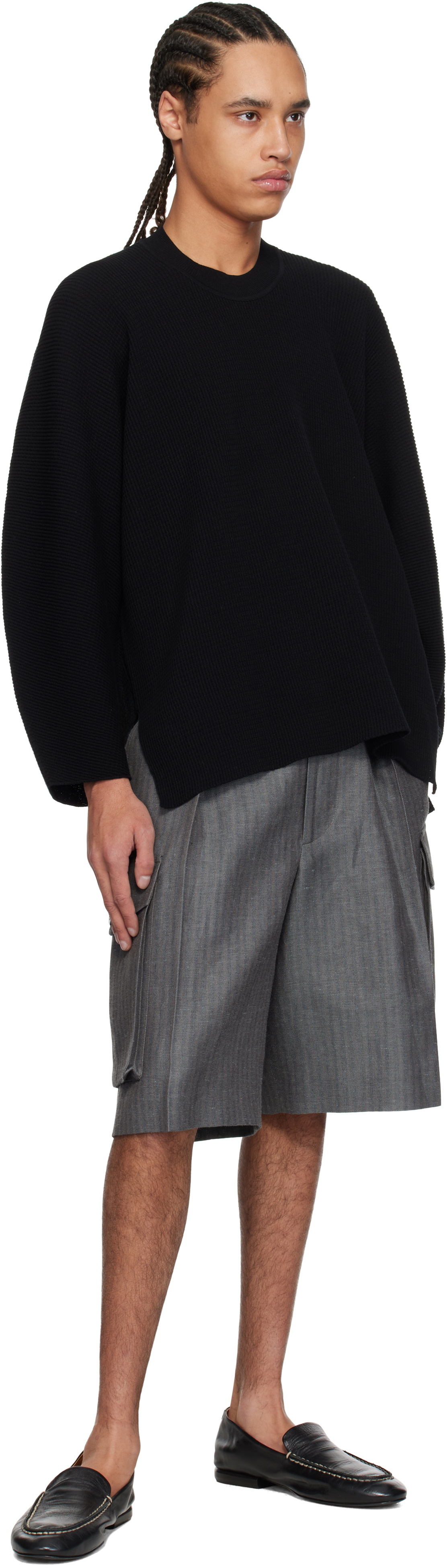 HOMME PLISSÉ TIGHT TWIST COTTON KNIT Homme Plisse Issey Miyake Men's Tight Twist Cotton Knit