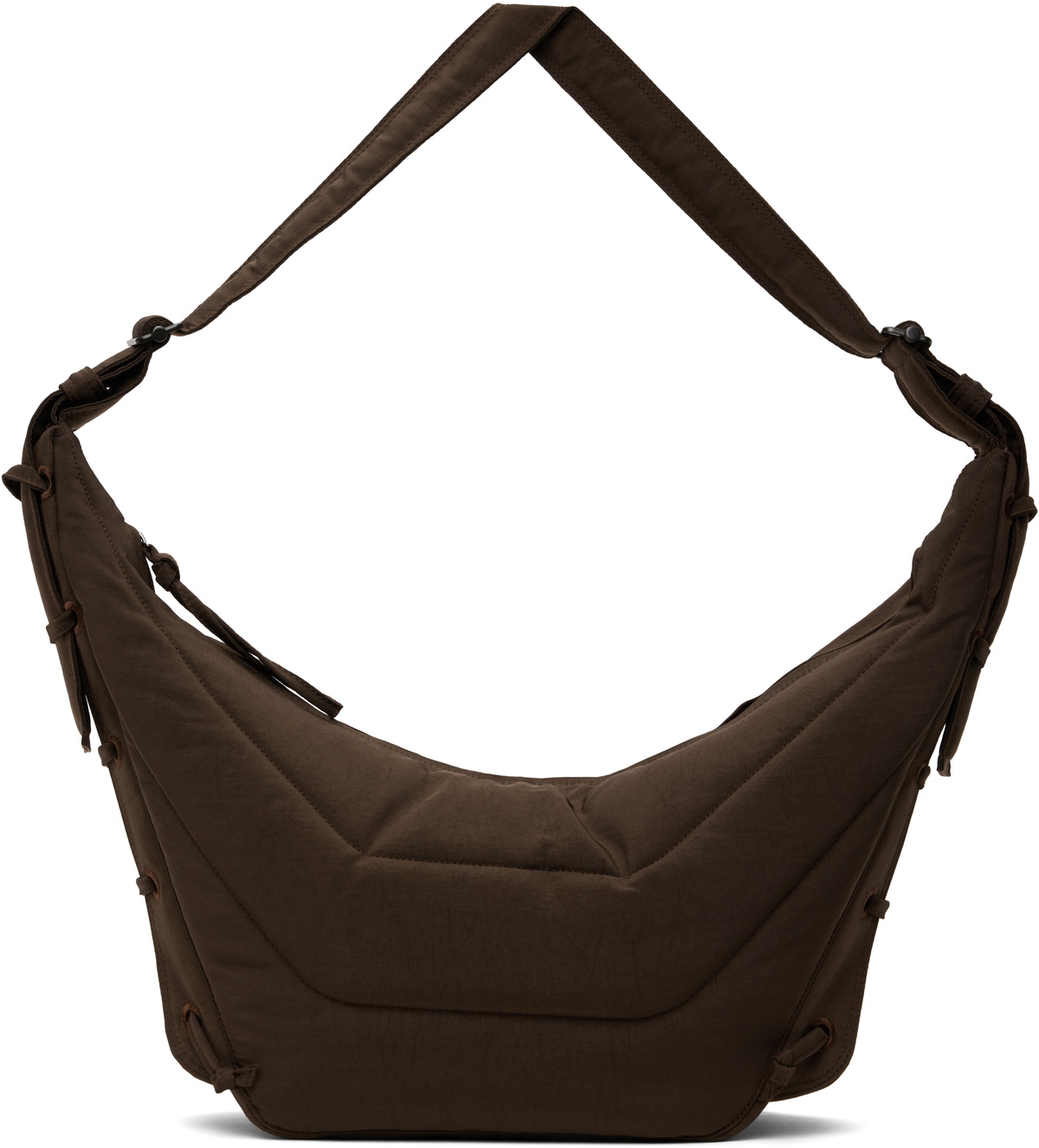 LEMAIRE Brown Medium Soft Game Bag Lemaire