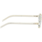 Prada Eyewear Transparent Iconic Metal Plaque Sunglasses