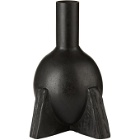 Rick Owens Black Bronze Duck Neck Vase