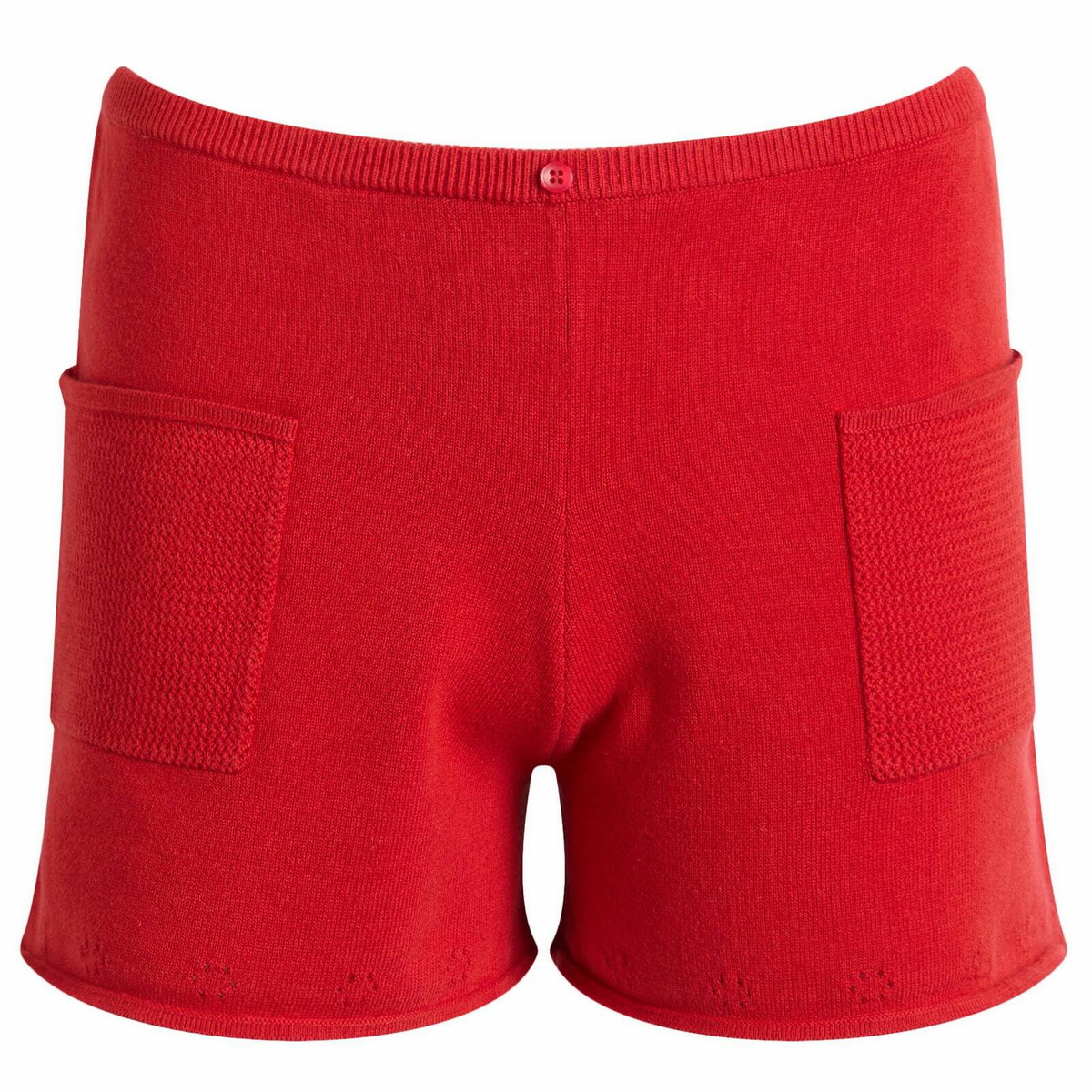 Peachy Den Women's Marie Knit Shorts in Jam