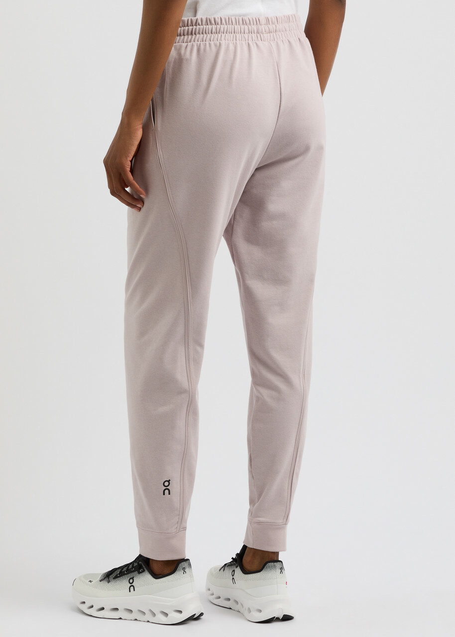 ON Movement Stretch-jersey Sweatpants Pink