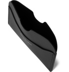 Acne Studios - Logo-Print Leather Cardholder - Black