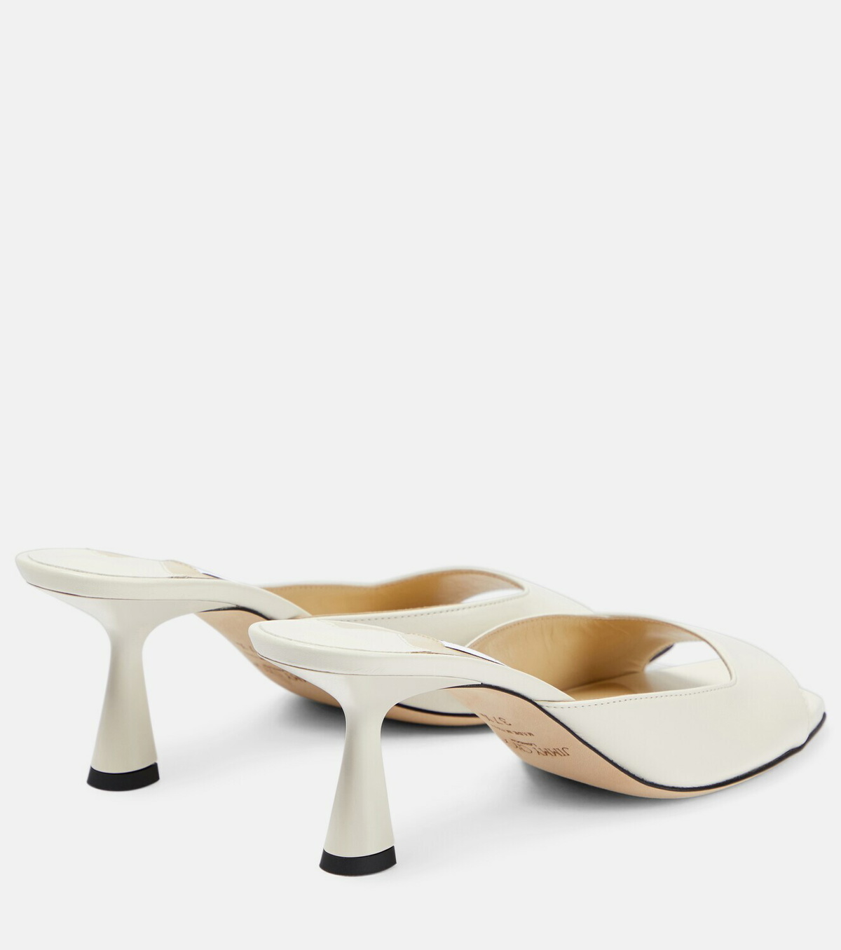 Jimmy Choo - Zania 65 leather mules Jimmy Choo