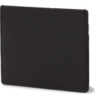 Valentino - Valentino Garavani Logo-Print Leather Cardholder - Black