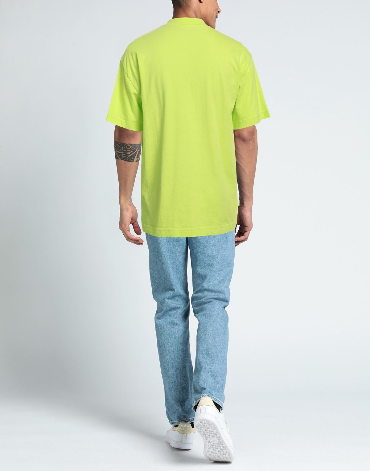 Bonsai Mens T-shirt Lime in Green