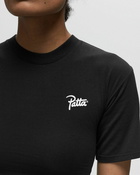 Patta Ruched Tee Dress Black - Womens - Dresses