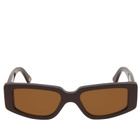 KIMEZE Concept 2 Sunglasses in Chocolate 