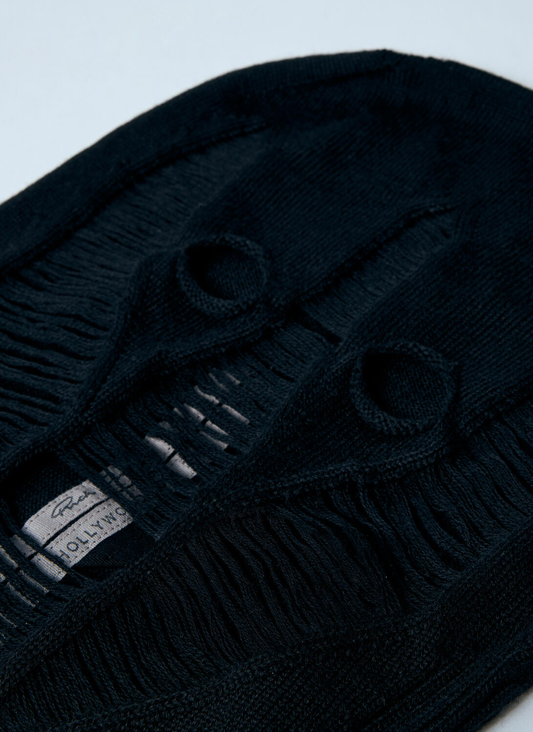 Rick Owens Laddered Wool Balaclava