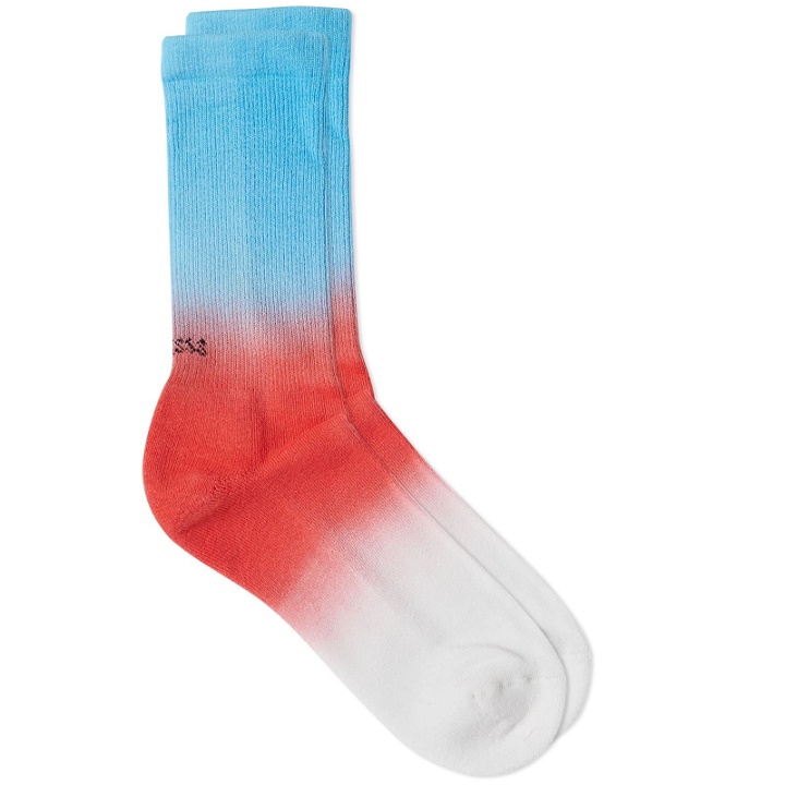 Photo: Socksss Trestles Gradient Socks in Red/Blue
