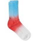 Socksss Trestles Gradient Socks in Red/Blue