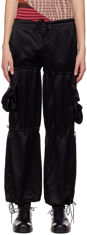 Photo: Anna Sui SSENSE Exclusive Black Cargo Pants