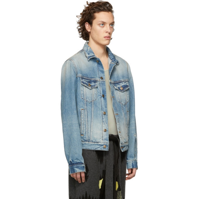 Alanui Desert-Landscape-Back Denim Jacket