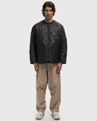 Goldwin Reversible Quilted Puffy Jacket Black Mens Windbreaker