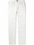 TOM FORD - Slim-Fit Jeans - White
