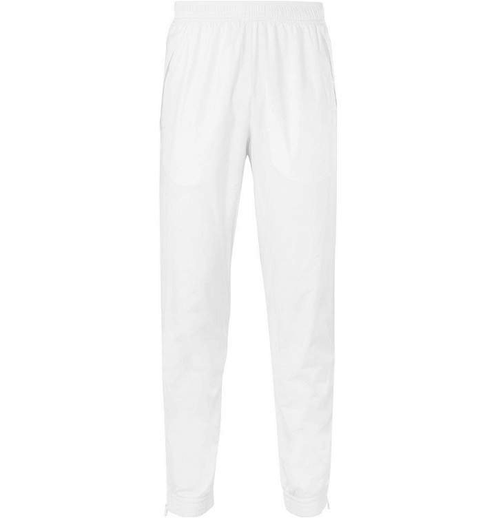 Photo: Adidas Sport - Stella McCartney Mesh-Panelled Shell Track Pants - White