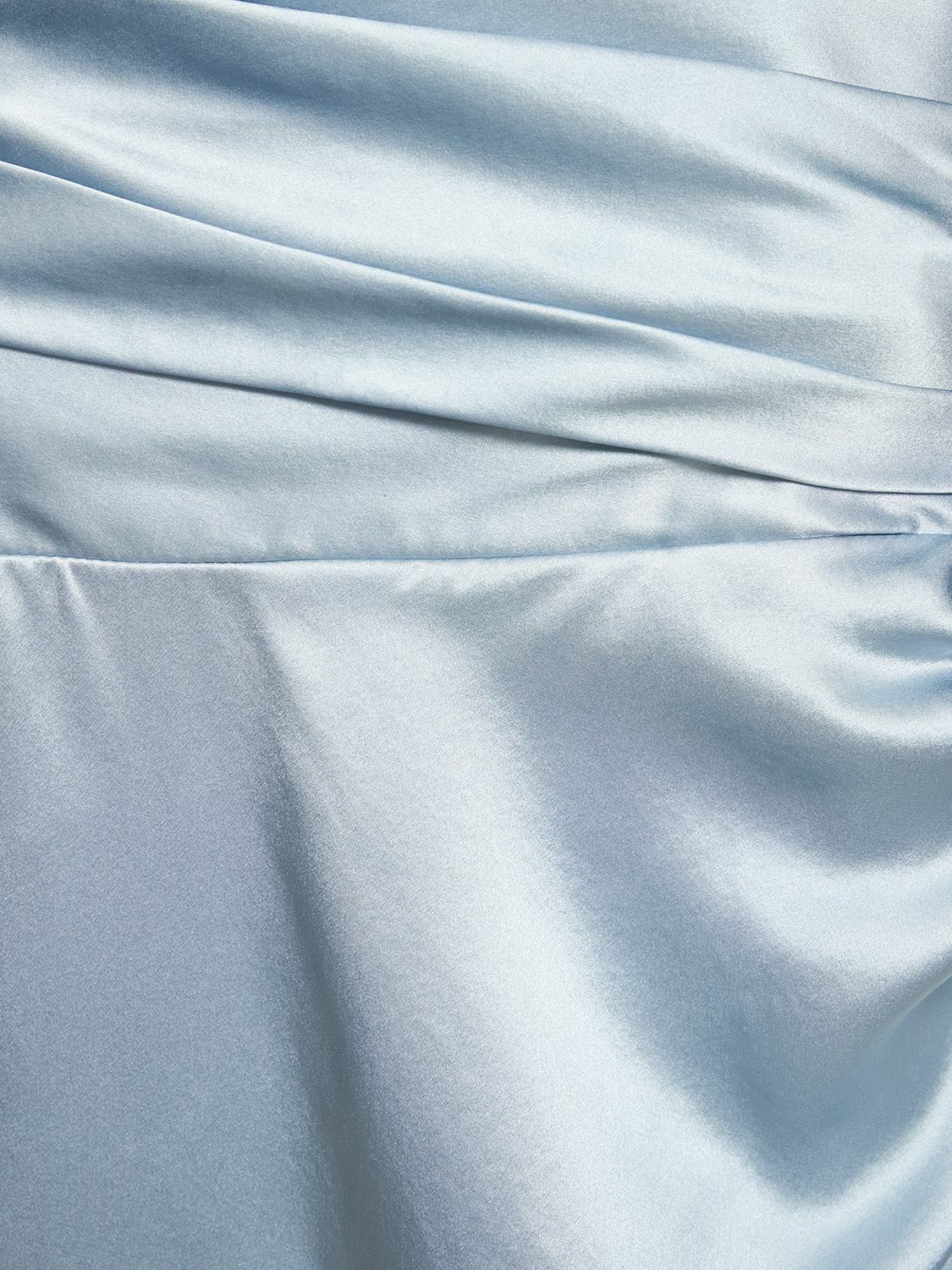 REFORMATION - Barrow Silk Satin Strapless Long Dress