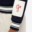Golden Goose Women's Collar Bomber Jacket in Dark Blue