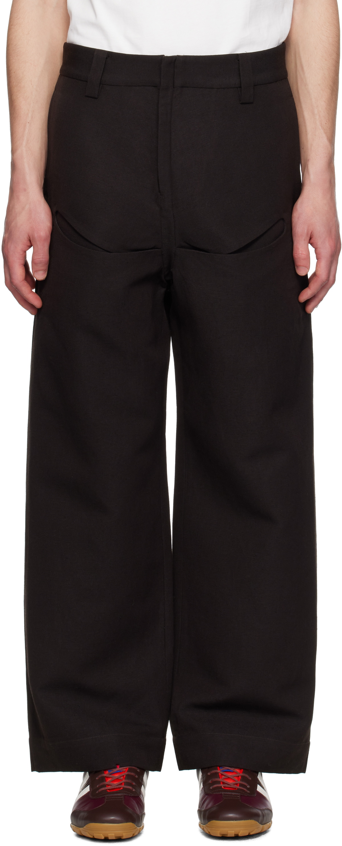 pet-tree-kor Black Tillandsia Pants pet-tree-kor