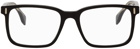 Fendi Black Rectangular Glasses