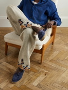 Castañer - Nemo Suede Boat Shoes - Blue