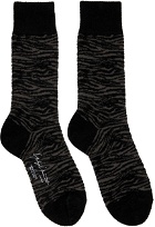 Yohji Yamamoto Black Tiger Socks