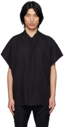 Julius Black Paneled Shirt