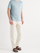 LORO PIANA - Linen-Jersey T-Shirt - Gray - XS